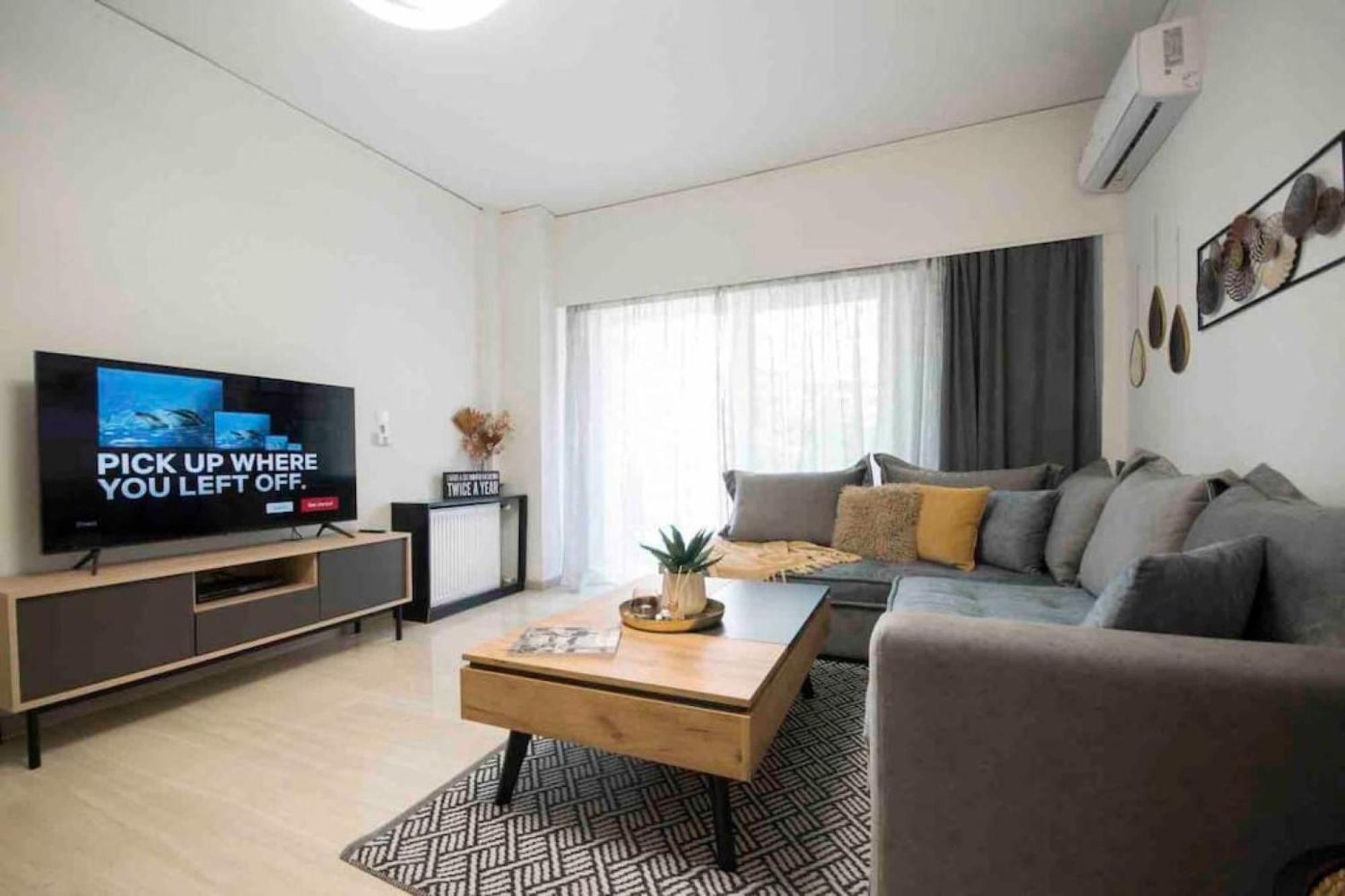 Alkuoni Lux Flat At Pfaliro Athene Buitenkant foto