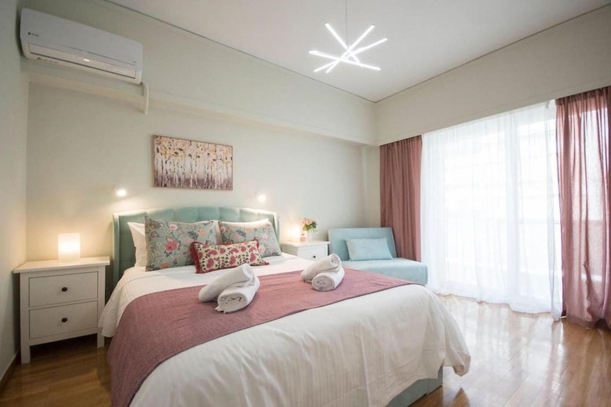 Alkuoni Lux Flat At Pfaliro Athene Buitenkant foto